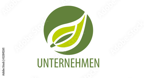 Green Leap Round - Logo