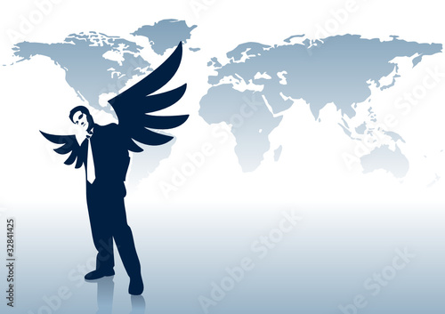 Business angels world map