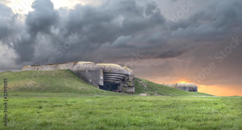 German bunker in Normandy.. photo