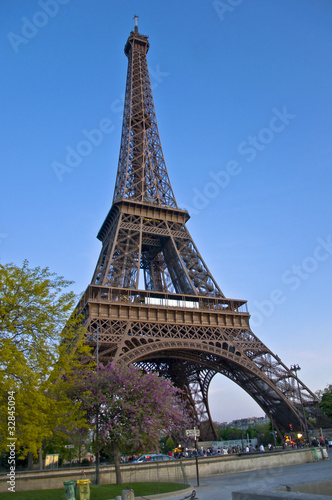 Eiffel Tower at afternoont. A symbol of Paris
