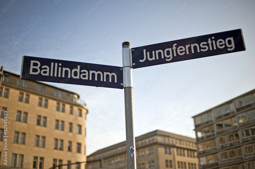 Ecke Ballindamm-Jungfernstieg Ecke Ballindamm-Jungfernstieg