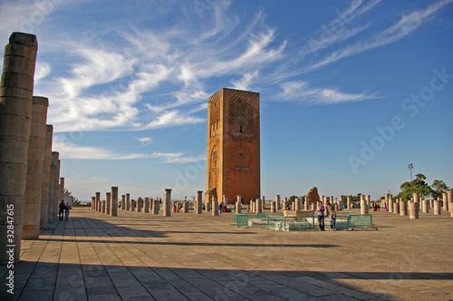 Plac przed meczetem - Rabat