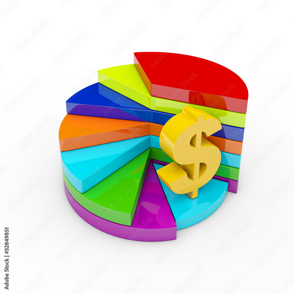 Obraz premium dollar symbol