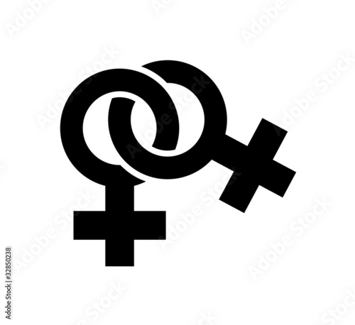 Intertwined Female Symbols