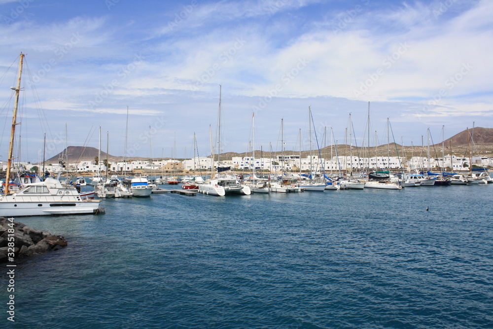 Isla Graciosa Port , Lanzarote