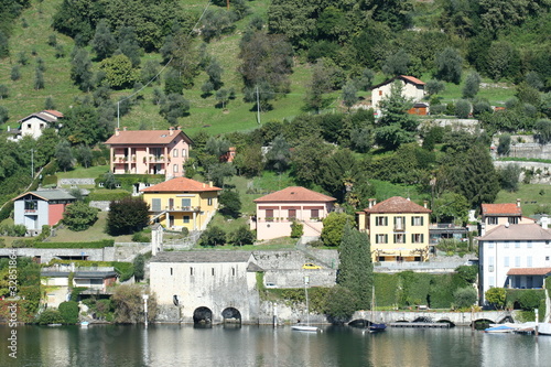 House in a small village on Italy`s Lake Como