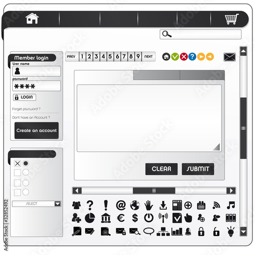 website template