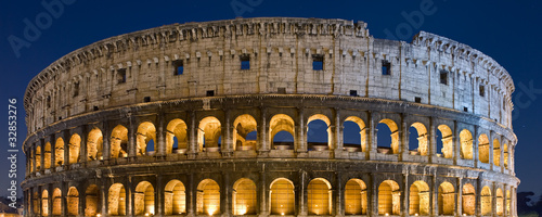 Obraz na płótnie Colosseo notturno, Roma