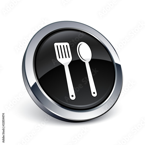 icône bouton internet cuisine