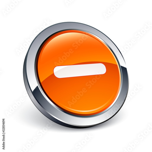 icône bouton internet moins