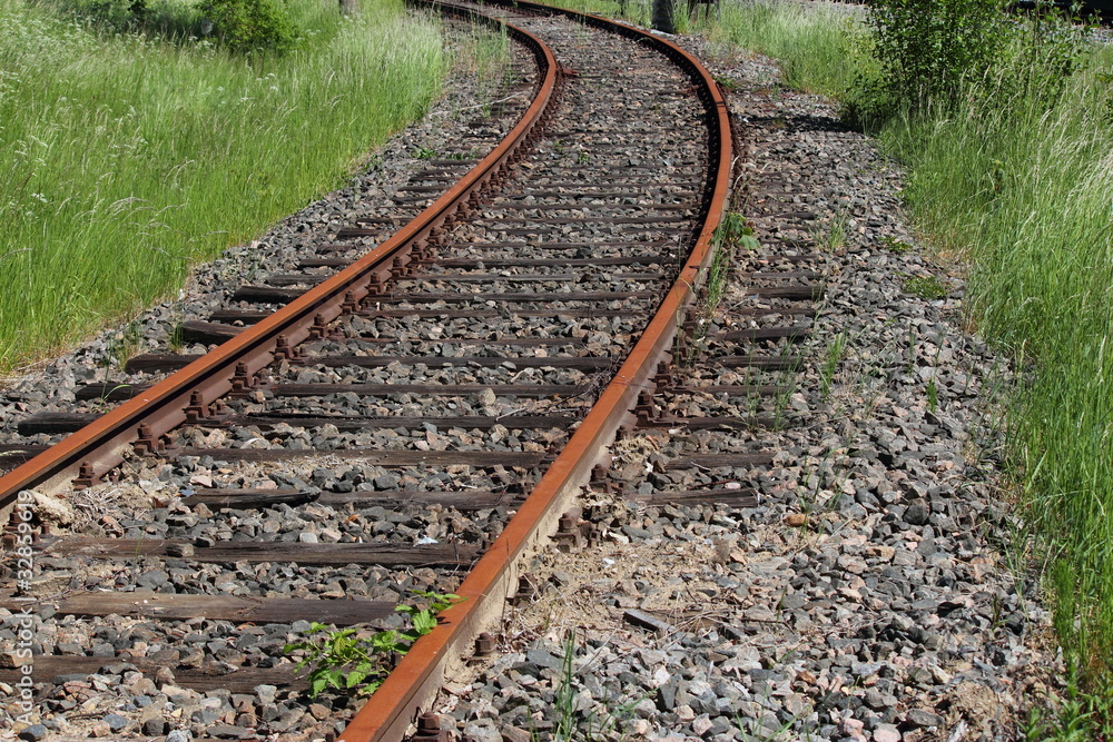 alte schienen 2 StockFoto Adobe Stock