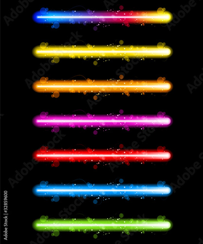 Laser Neon Colorful Lights