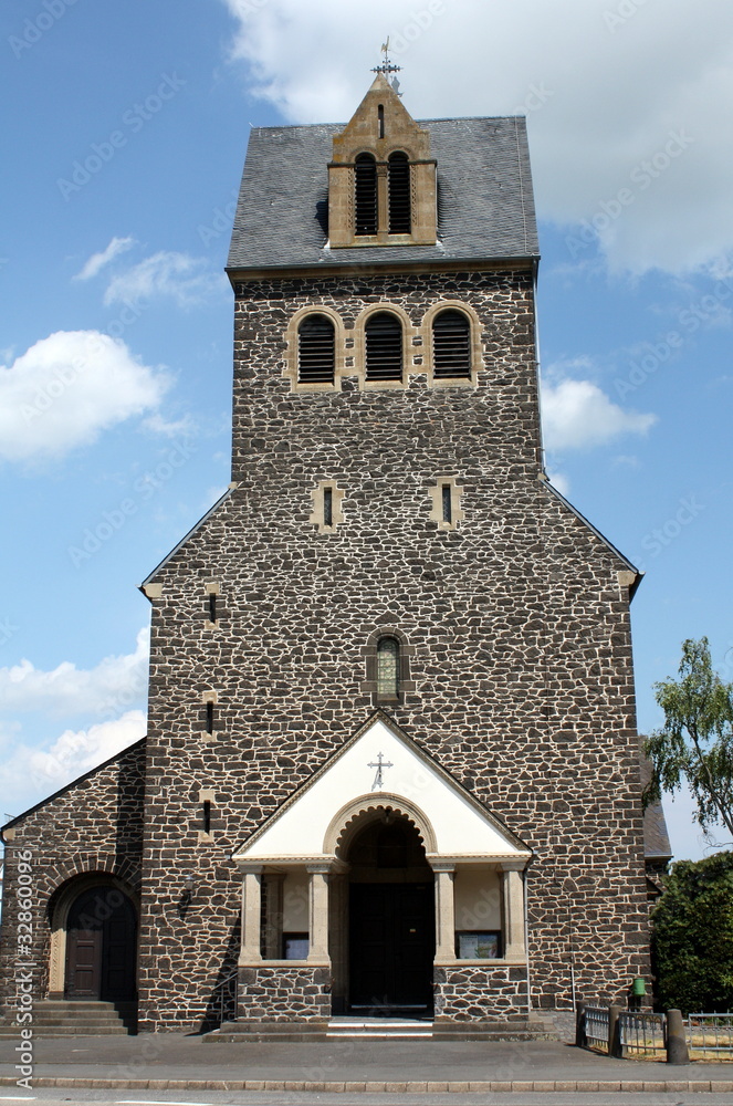 Church in Alzheim in Germany in Europe