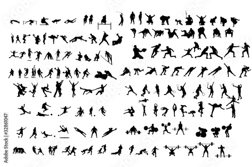 sport silhouettes part I