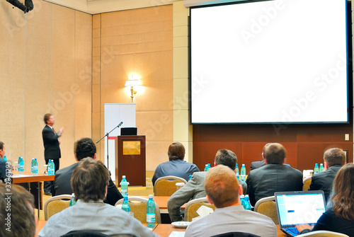 conference, presentation in aditorium