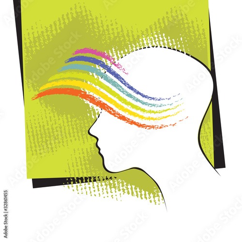 Positive Mind Head Icon