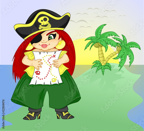 Little Pirate Girl