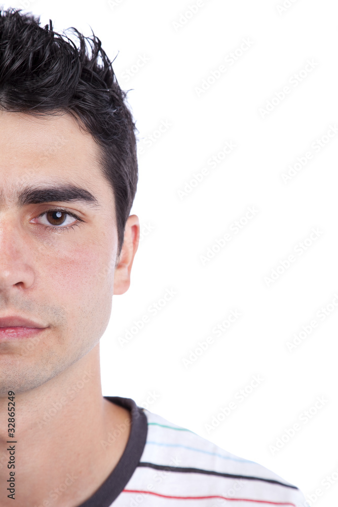 Fototapeta premium Half face