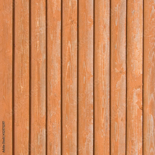 Fototapeta Naklejka Na Ścianę i Meble -  Old wood fence planks wooden texture light brown terracotta