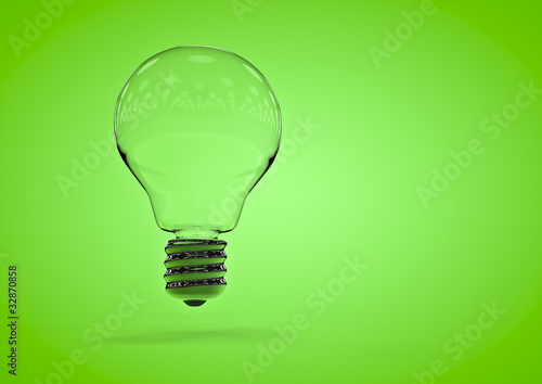 Very shiny lightbulb