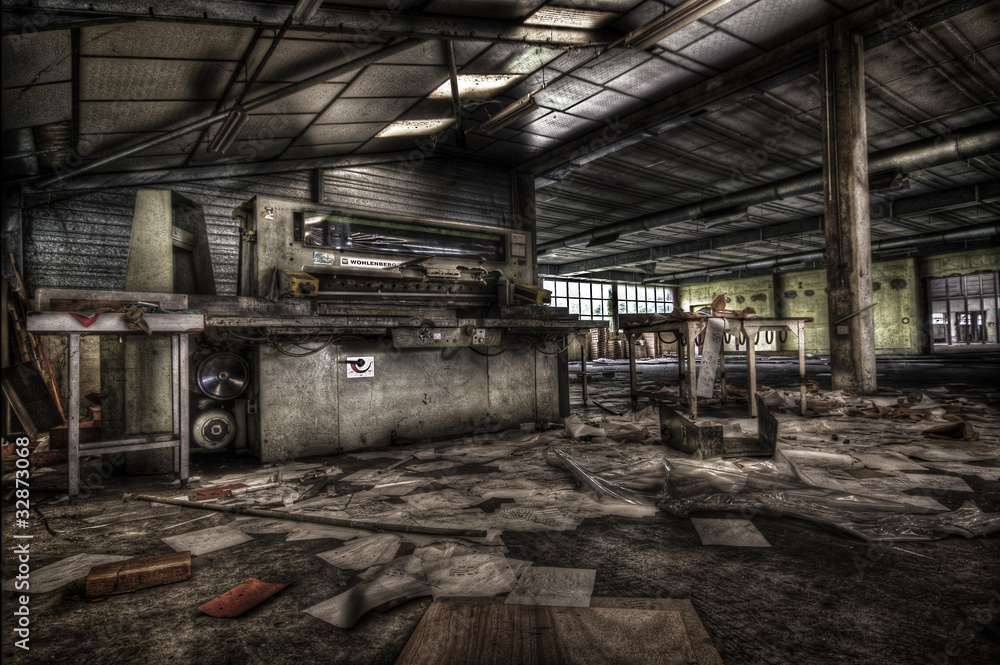 Entrepôt abandonné