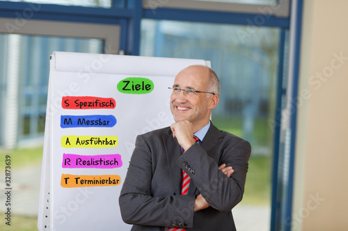 manager definiert smarte ziele photo