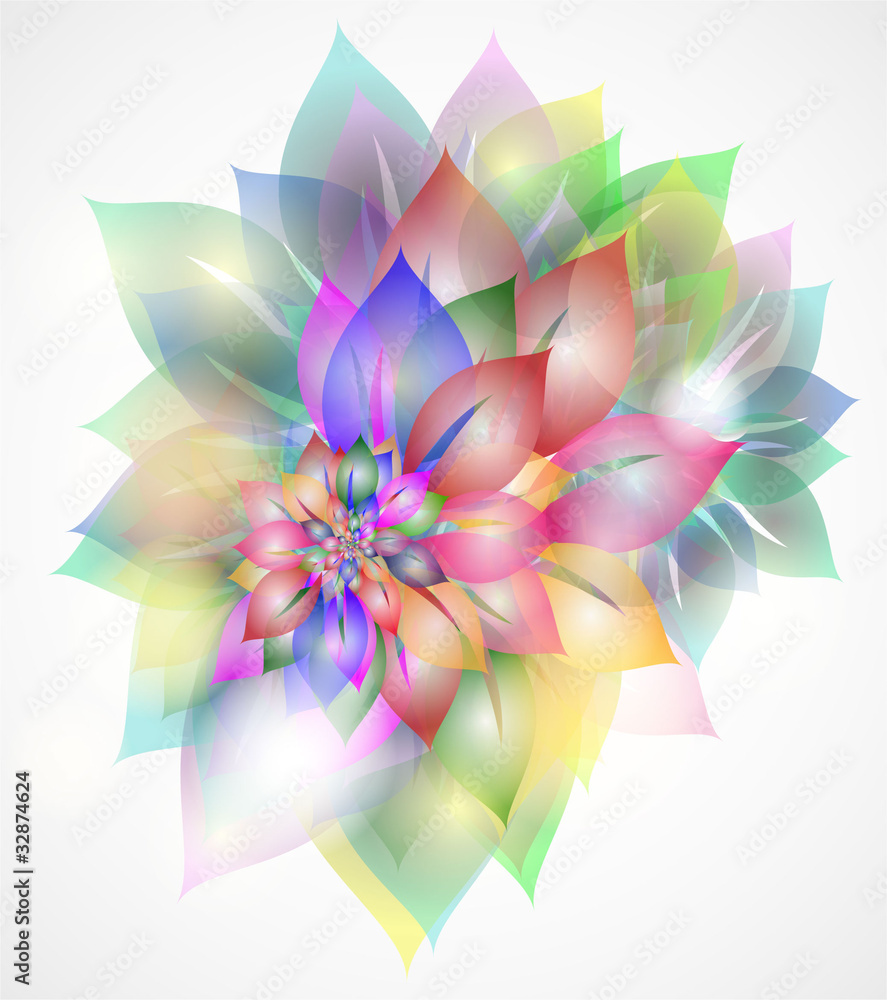 Floral abstract vector background Floral abstract vector background