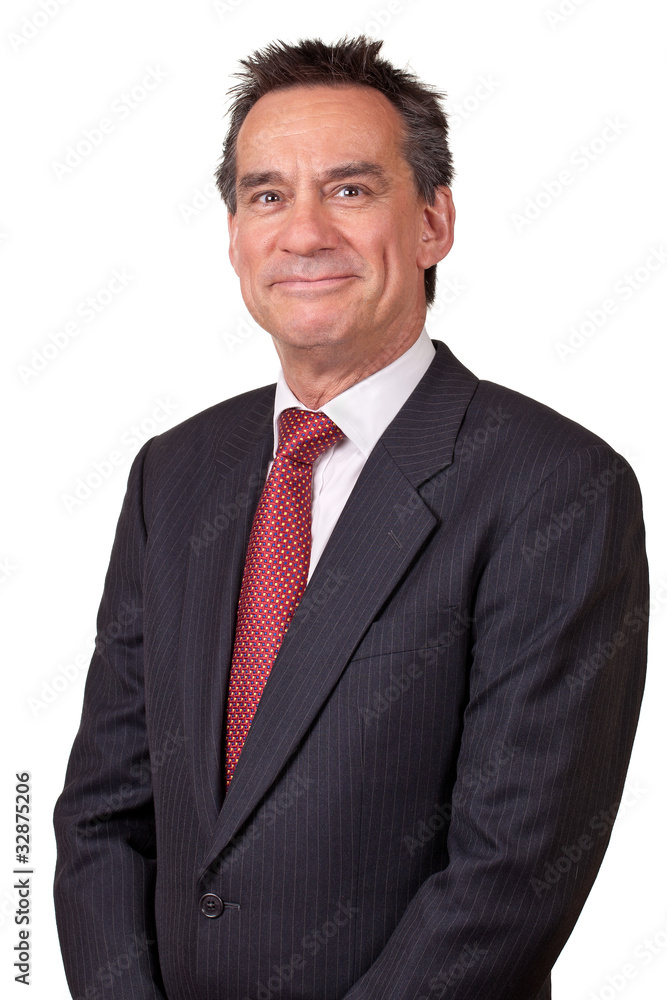 Portrait of Middle Age Business Man with Cheesy Grin Portrait of Middle Age Business Man with Cheesy Grin
