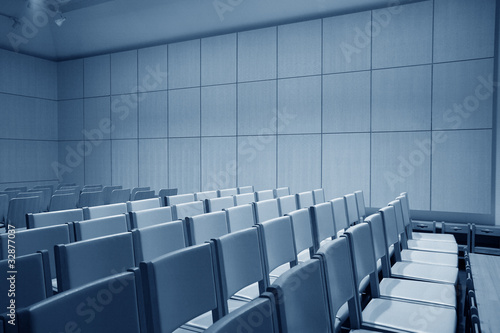 row of chair  in meeting room