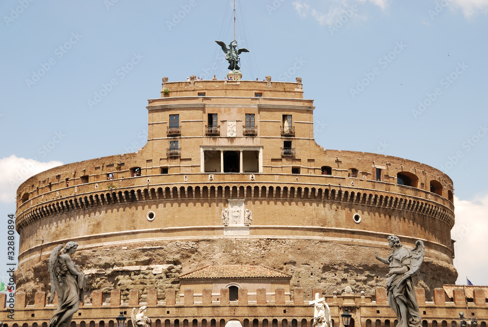 Fototapeta premium Torre di Castel Sant'Angelo (Roma, Italia)