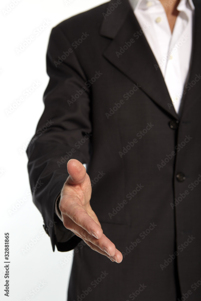 Obraz premium Attractive man in suit