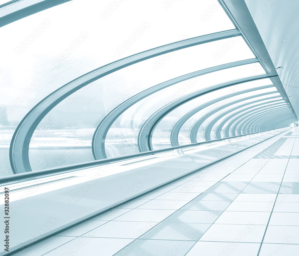 contemporary airport interior