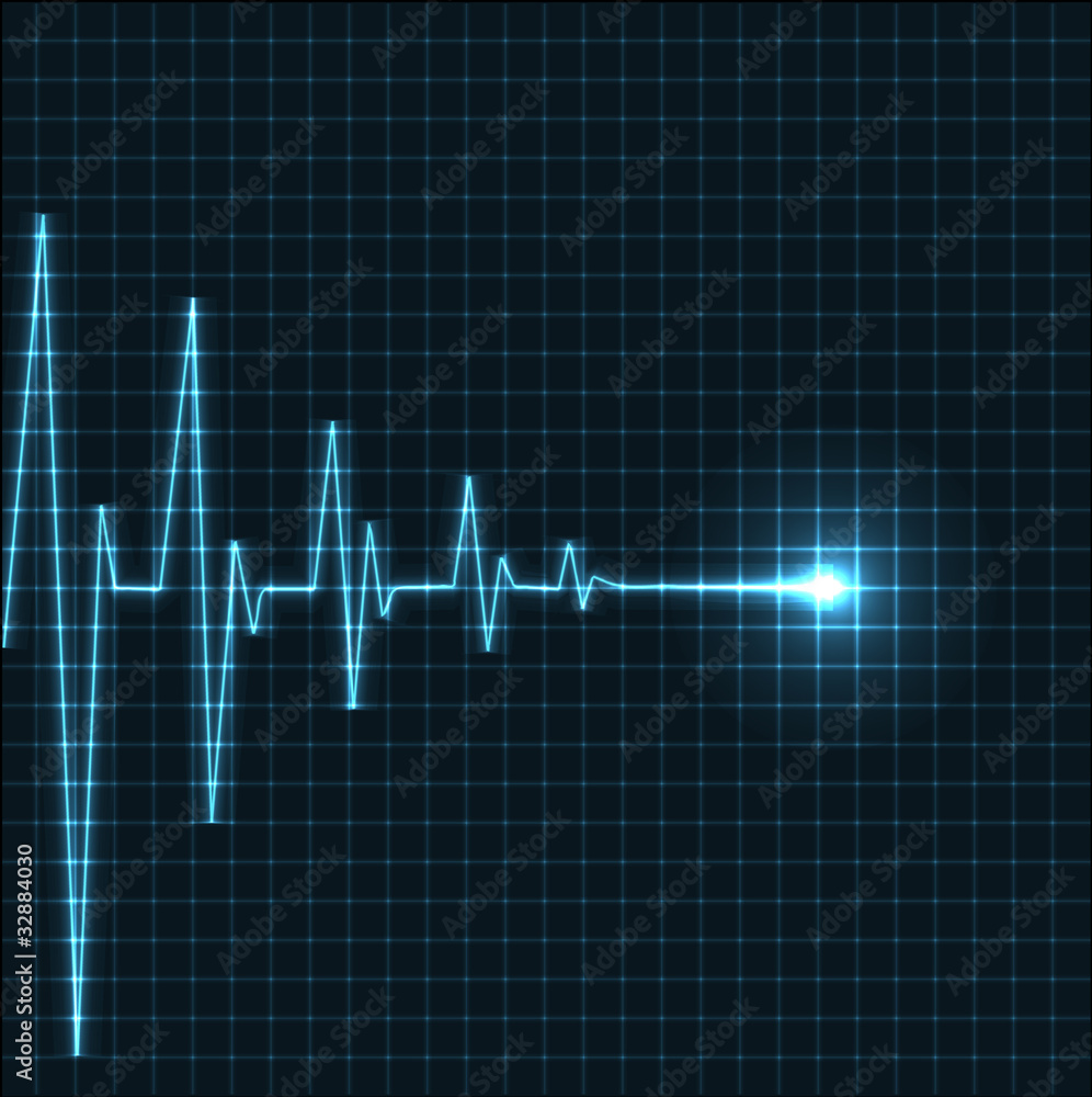 Abstract heart beats cardiogram Abstract heart beats cardiogram