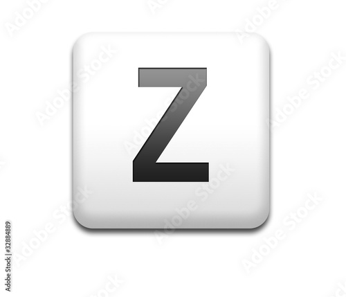 Free Download Boton cuadrado blanco letra Z - GFXLoad