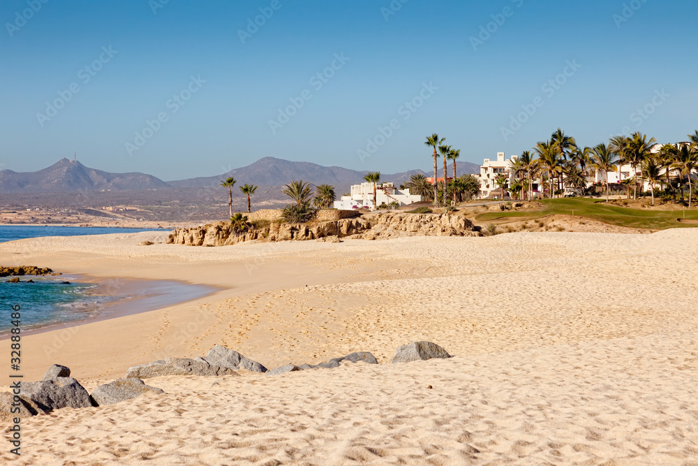 Coastline and Beach in Cabo San Lucas, Mexico