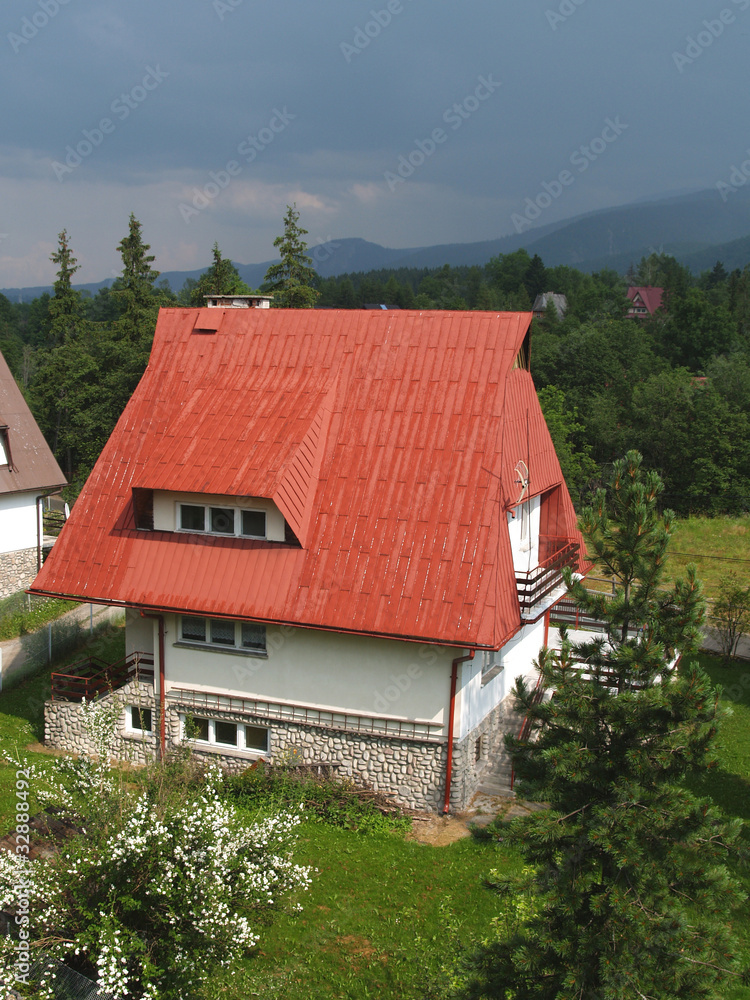 Obraz premium Вилла в Закопане, Польша