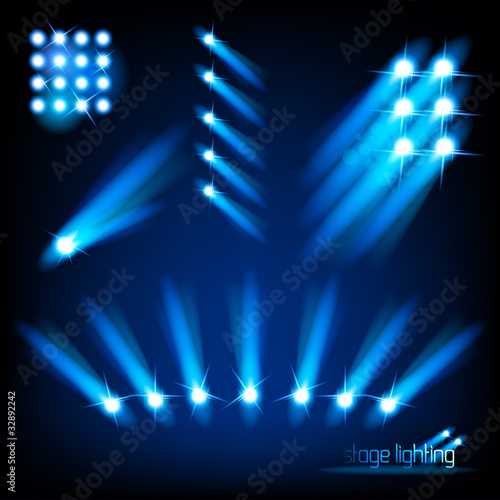 Vector Stage Light Elements