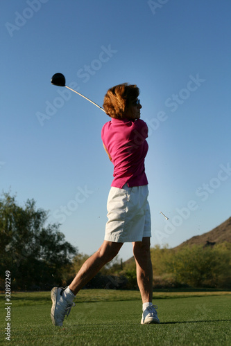 Woman Golfer