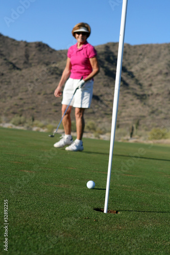 Woman Golfer