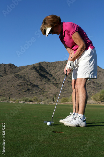 Woman Golfer