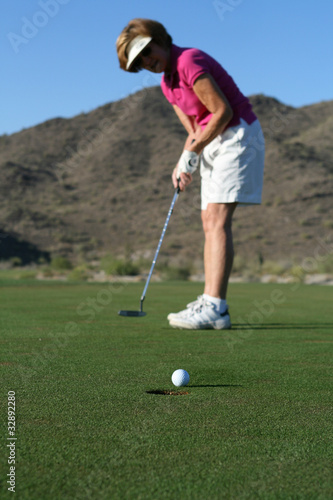 Woman Golfer