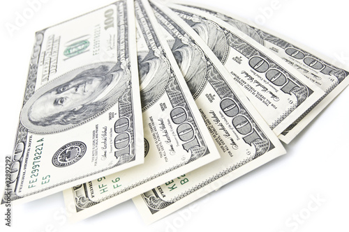 Close-up of American money