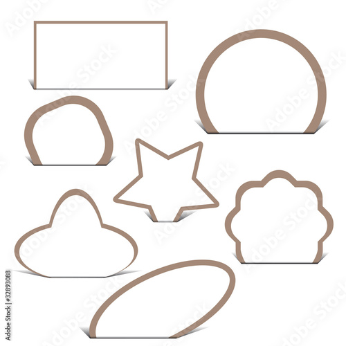 étiquettes collection