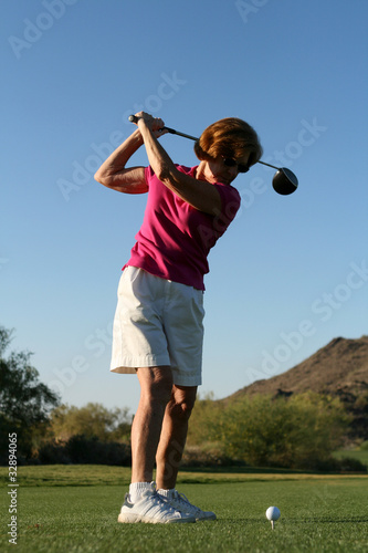 Woman Golfer