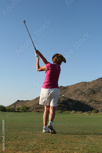 Woman Golfer