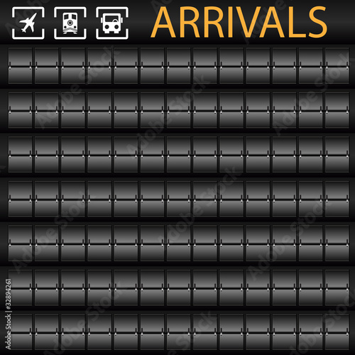 Transporation Arrivals Board