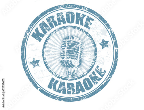 karaoke stamp