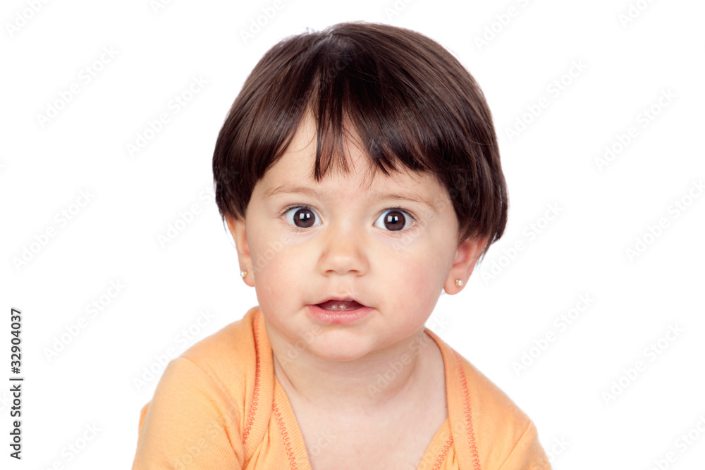 Adorable baby girl Adorable baby girl