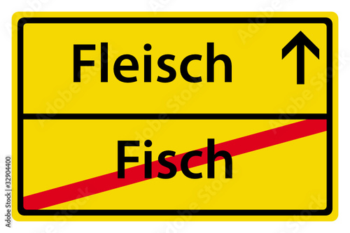 Fleisch anstatt Fisch