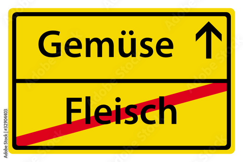 Gemüse anstatt Fleisch